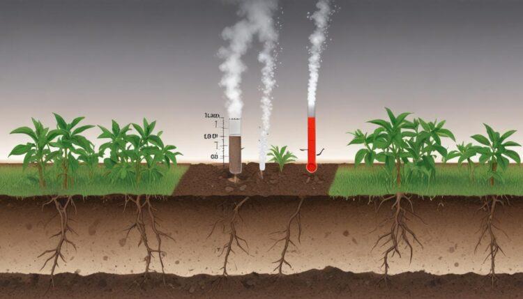 Bei steigenden Temperaturen wird Kohlenstoff schneller aus Böden freigesetzt
