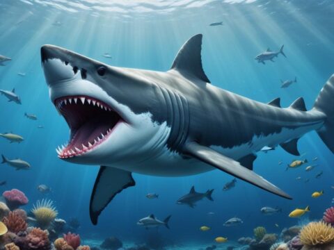 Megalodon: Ein Blick auf die vielfältige Ernährung des Giganten der Meere**