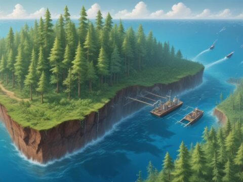 Synergie zwischen Land und Meer: Eine vielversprechende Strategie zur CO₂-Entnahme**