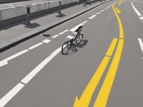 Verbesserte Sicherheit für Radfahrer: Evaluierung neuer Fahrbahnmarkierungen durch ein Forschungsfa…