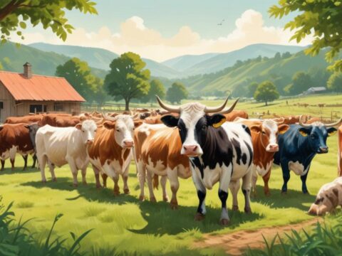 Weidenblätter als nachhaltige Lösung: Neue Futterzusätze senken Stickstoffemissionen erheblich**