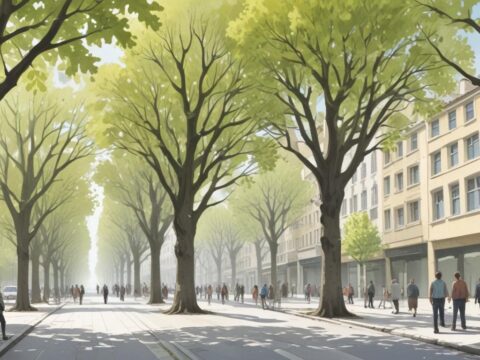 Stadtbäume als Lebensretter in Hitzewellen**