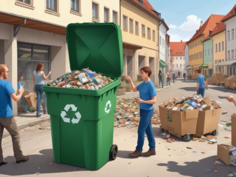 Bioabfall und Mehrweg: Schlüssel zur Kreislaufwirtschaft in Städten**