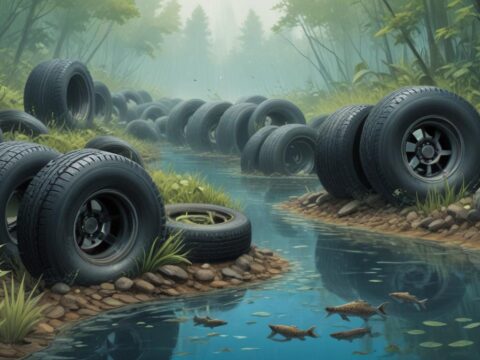 Die Umweltauswirkungen von Reifenabrieb: Gefahren für Gewässer und Tierwelt**