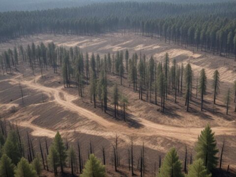 Dürreperioden verwandeln Kiefernwälder in CO₂-Quellen**