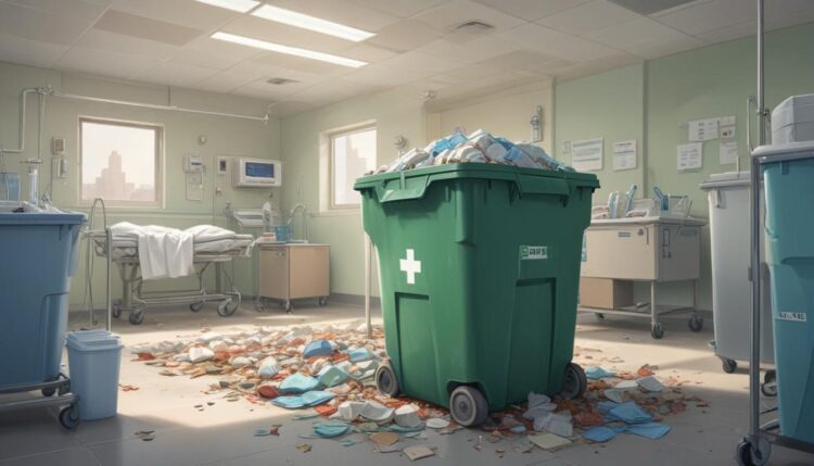 Abfallbilanz in deutschen Krankenhäusern: Über 8 Kilogramm Müll pro Patient und Tag**