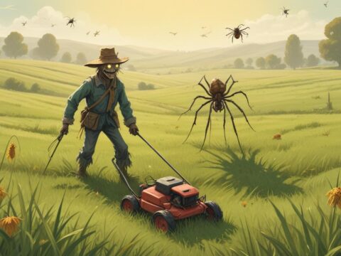 Innovative Mähtechniken zum Schutz von Insekten und Spinnen im Grünland**