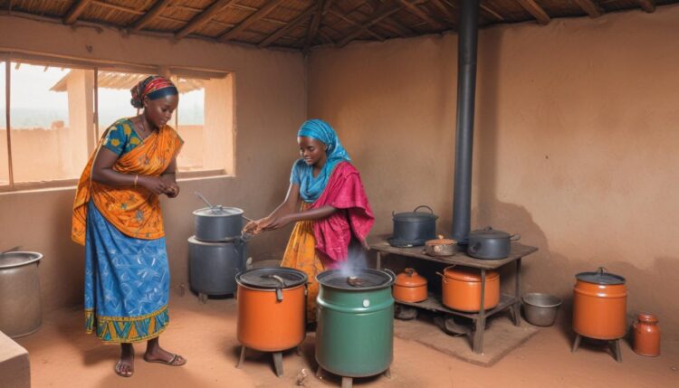 Effiziente Kochöfen verbessern die Gesundheit in Ruanda** Effiziente Kochöfen verbessern die Gesundheit in Ruanda**