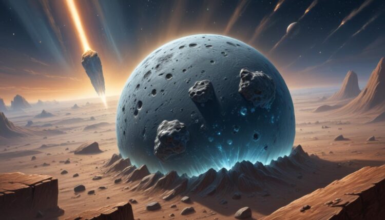 Kosmischer Staub: Ein Blick in die Frühzeit der Erde** Kosmischer Staub: Ein Blick in die Frühzeit der Erde**