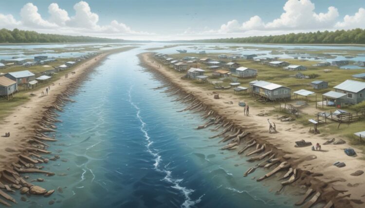 Globale Bedrohung der Wasserversorgung durch Versalzung in Gezeitenflüssen**