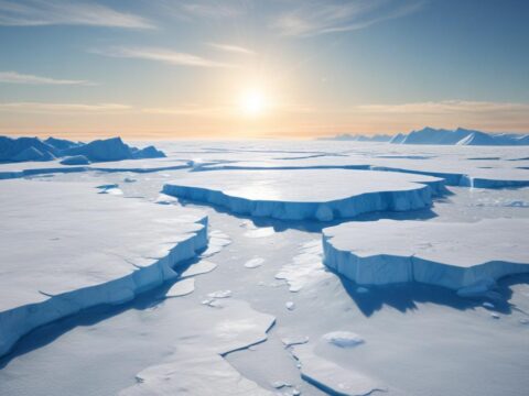 Veränderungen am 79°N-Gletscher: Die Auswirkungen eines schmelzenden Sees auf das Eis**