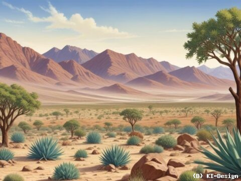 ** Bedrohung der Biodiversität: Ausbreitung der Namib-Wüste gefährdet einzigartige Lebensräume