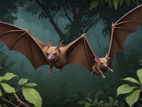 Einblicke in das Sozialverhalten der größten Fledermaus Amerikas**