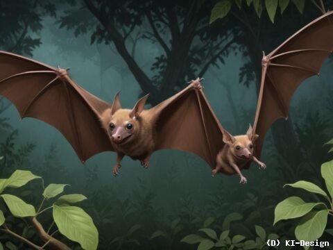 Einblicke in das Sozialverhalten der größten Fledermaus Amerikas** Einblicke in das Sozialverhalten der größten Fledermaus Amerikas**