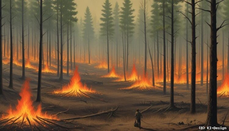 Steigende Waldbrandgefahr in Brandenburg durch den Klimawandel**