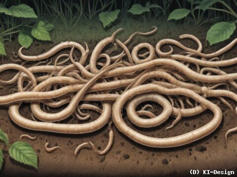 Die mikroskopische Auseinandersetzung zwischen Nematoden und ihren Pilz-Räubern** Die mikroskopische Auseinandersetzung zwischen Nematoden und ihren Pilz-Räubern**