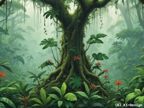 Spiegelmoleküle als Schlüssel zur Erkennung von Trockenstress im Amazonas-Regenwald**