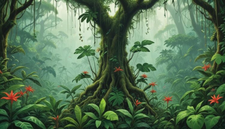 Spiegelmoleküle als Schlüssel zur Erkennung von Trockenstress im Amazonas-Regenwald** Spiegelmoleküle als Schlüssel zur Erkennung von Trockenstress im Amazonas-Regenwald**