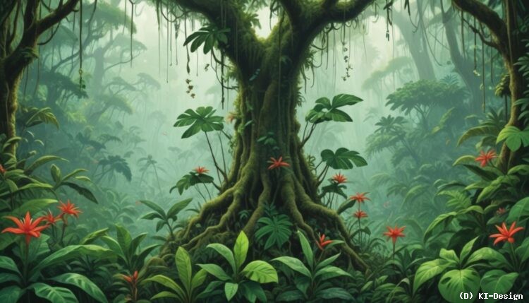 Spiegelmoleküle als Schlüssel zur Erkennung von Trockenstress im Amazonas-Regenwald** Spiegelmoleküle als Schlüssel zur Erkennung von Trockenstress im Amazonas-Regenwald**