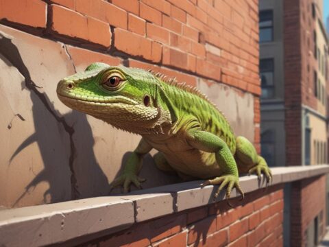 Stadt-Eidechsen: Soziale Interaktionen in urbanen Lebensräumen**