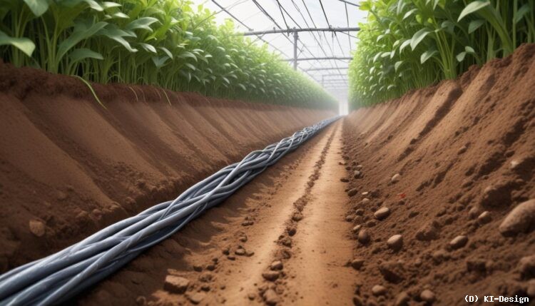 Unterirdische Infrastruktur und ihre Auswirkungen auf die Landwirtschaft** Unterirdische Infrastruktur und ihre Auswirkungen auf die Landwirtschaft**