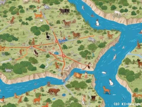 Unterschiede in der Navigationsweise von Hunde- und Katzenartigen: Eine umfassende Studie**