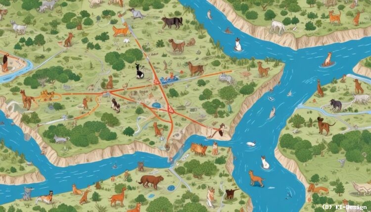 Unterschiede in der Navigationsweise von Hunde- und Katzenartigen: Eine umfassende Studie** Unterschiede in der Navigationsweise von Hunde- und Katzenartigen: Eine umfassende Studie**