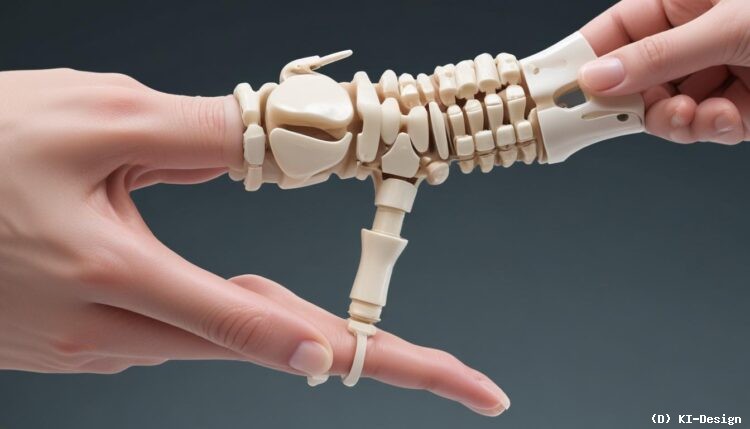 Innovativer Ansatz in der Handprothetik: Multistabiler Finger aus programmierbarem Metamaterial**