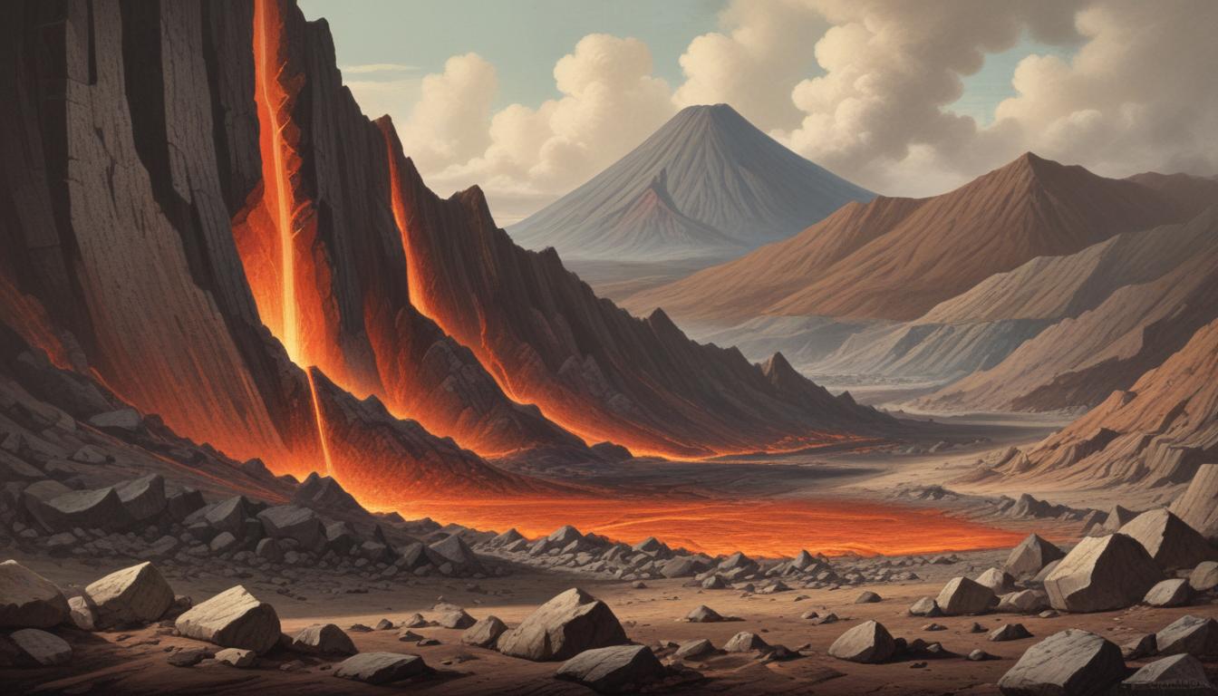 „Wissenschaftliche Untersuchung: Gestein als Chronist der Erdgeschichte – Neue Erkenntnisse aus der Analyse geologischer Spuren.“