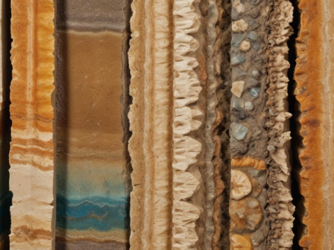 „Wissenschaftliche Untersuchung: Gestein als Chronist der Erdgeschichte – Neue Erkenntnisse aus der Analyse geologischer Spuren.“