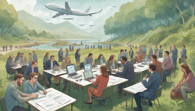 CO2-Fußabdruck von Konferenzreisen | ISTA-Wissenschafter:innen untersuchen die Nachhaltigkeit von Reisen zu Tagungen