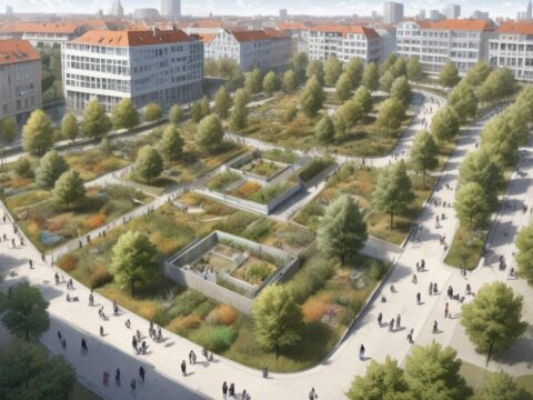 Die 15-Minuten-Stadt: Ein innovativer Ansatz zur Integration von Natur und urbanem Leben**