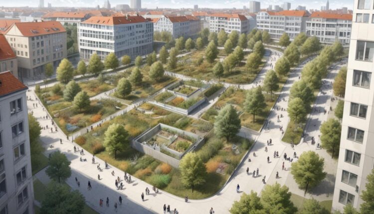 Die 15-Minuten-Stadt: Ein innovativer Ansatz zur Integration von Natur und urbanem Leben**