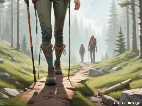 Innovative Wanderstöcke: DITF und LEKI setzen auf nachhaltige Materialien**