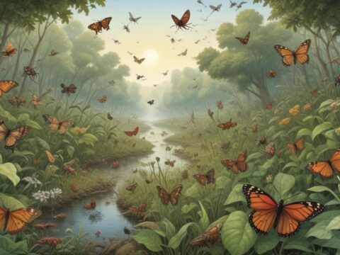 Rückgang der Insektenbiomasse und Artenverlust: Eine alarmierende Entwicklung**