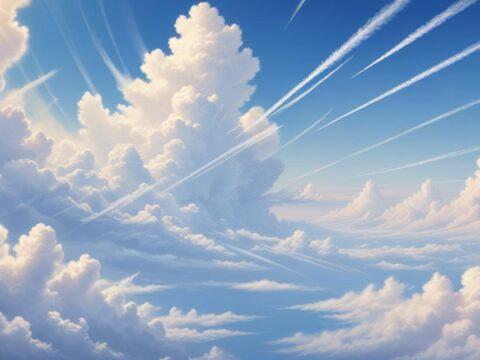 Auswirkungen versteckter Kondensstreifen in Zirruswolken auf die globale Erwärmung**