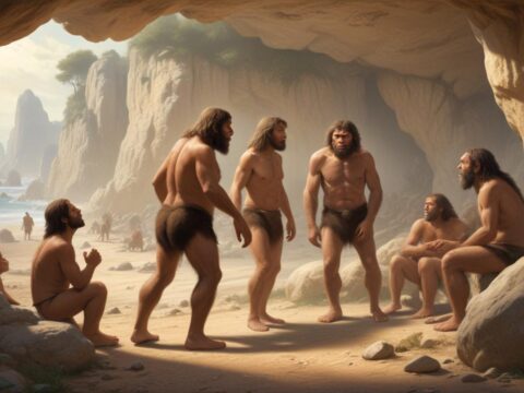 Simulationen verdeutlichen den Kontakt zwischen Neandertalern und modernen Menschen in Europa**