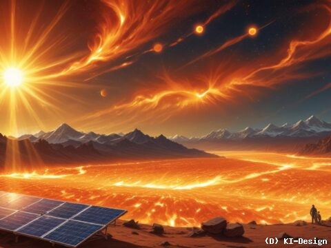 Historische Beobachtungen einer aktiven Sonnenregion**