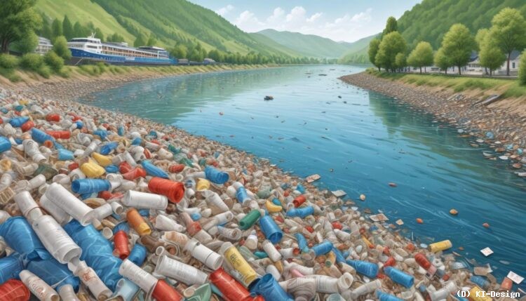 Täglicher Müllfluss im Rhein: Über 53.000 Teile erreichen Köln** Täglicher Müllfluss im Rhein: Über 53.000 Teile erreichen Köln**