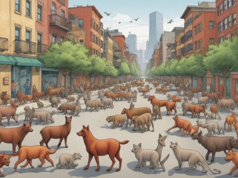 Der Einfluss urbaner Lebensräume auf das Sozialverhalten von Tieren**