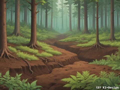Langfristige Analyse zeigt: Waldböden tragen zur Reduktion von Methan in der Atmosphäre bei**
