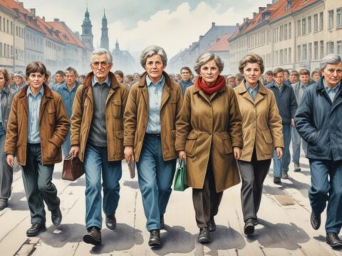 ** Demografische Entwicklungen in Ostdeutschland: Eine Analyse über 60 Jahre