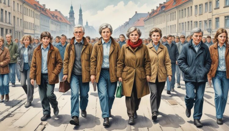 ** Demografische Entwicklungen in Ostdeutschland: Eine Analyse über 60 Jahre