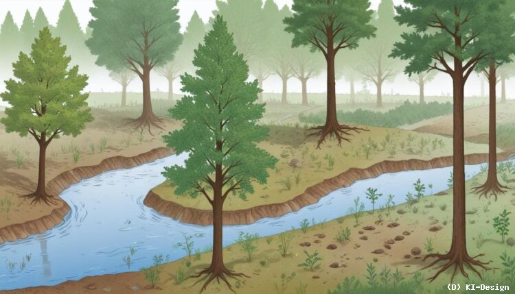 Die tiefen Wurzeln der Bäume: Wasser- und Stickstoffaufnahme unter Klimabedingungen** Die tiefen Wurzeln der Bäume: Wasser- und Stickstoffaufnahme unter Klimabedingungen**