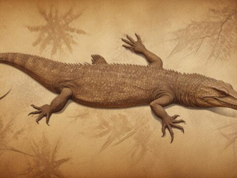 Entdeckung der ältesten Reptilienhautabdrücke im Thüringer Wald**