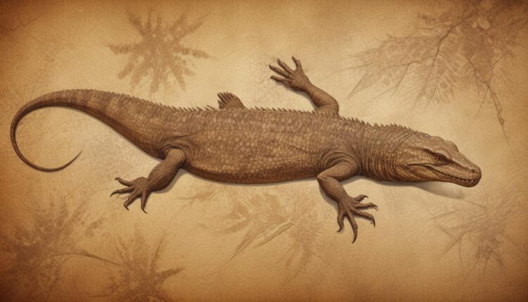 Entdeckung der ältesten Reptilienhautabdrücke im Thüringer Wald**