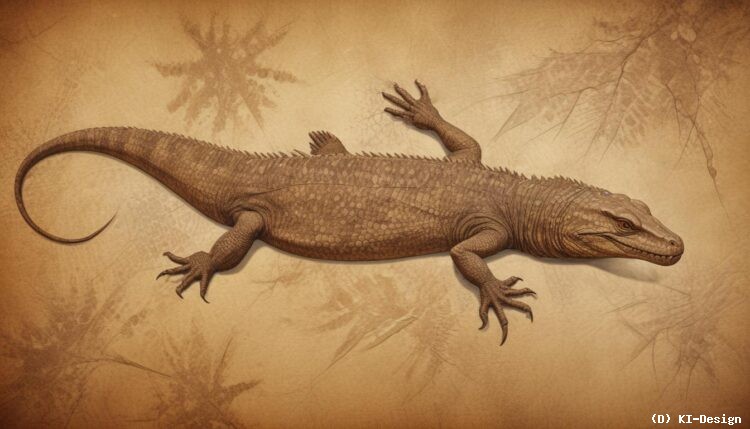 Entdeckung der ältesten Reptilienhautabdrücke im Thüringer Wald** Entdeckung der ältesten Reptilienhautabdrücke im Thüringer Wald**