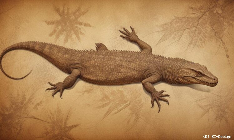 Entdeckung der ältesten Reptilienhautabdrücke im Thüringer Wald**
