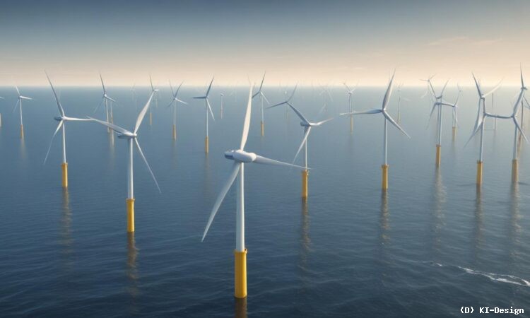 Auswirkungen von Offshore-Windparks auf die Strömungen in der Nordsee**