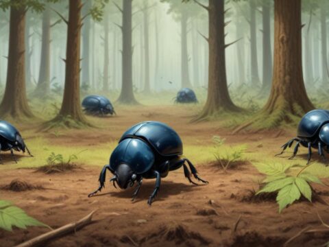 Auswirkungen des Waldumbaus auf Mistkäferpopulationen und die Bedeutung des Mikroklimas**